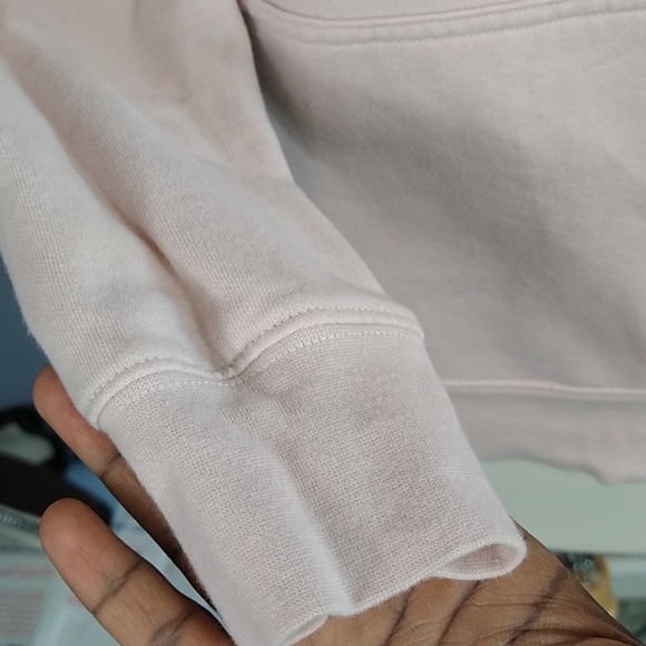 The North Face light pink hoodie size small - Picture 4 of 10